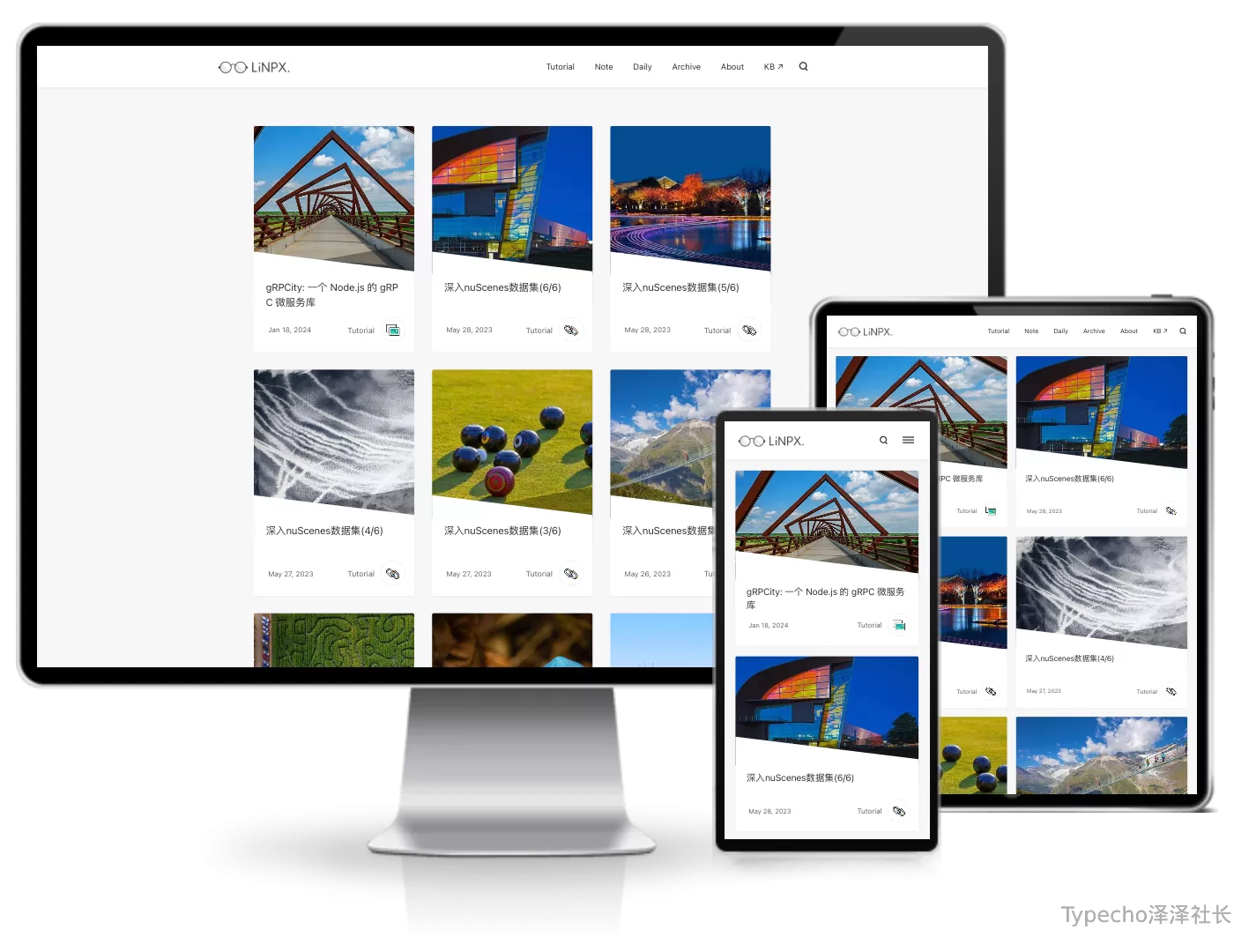 Pinghsu兼顾性能与设计的Typecho主题